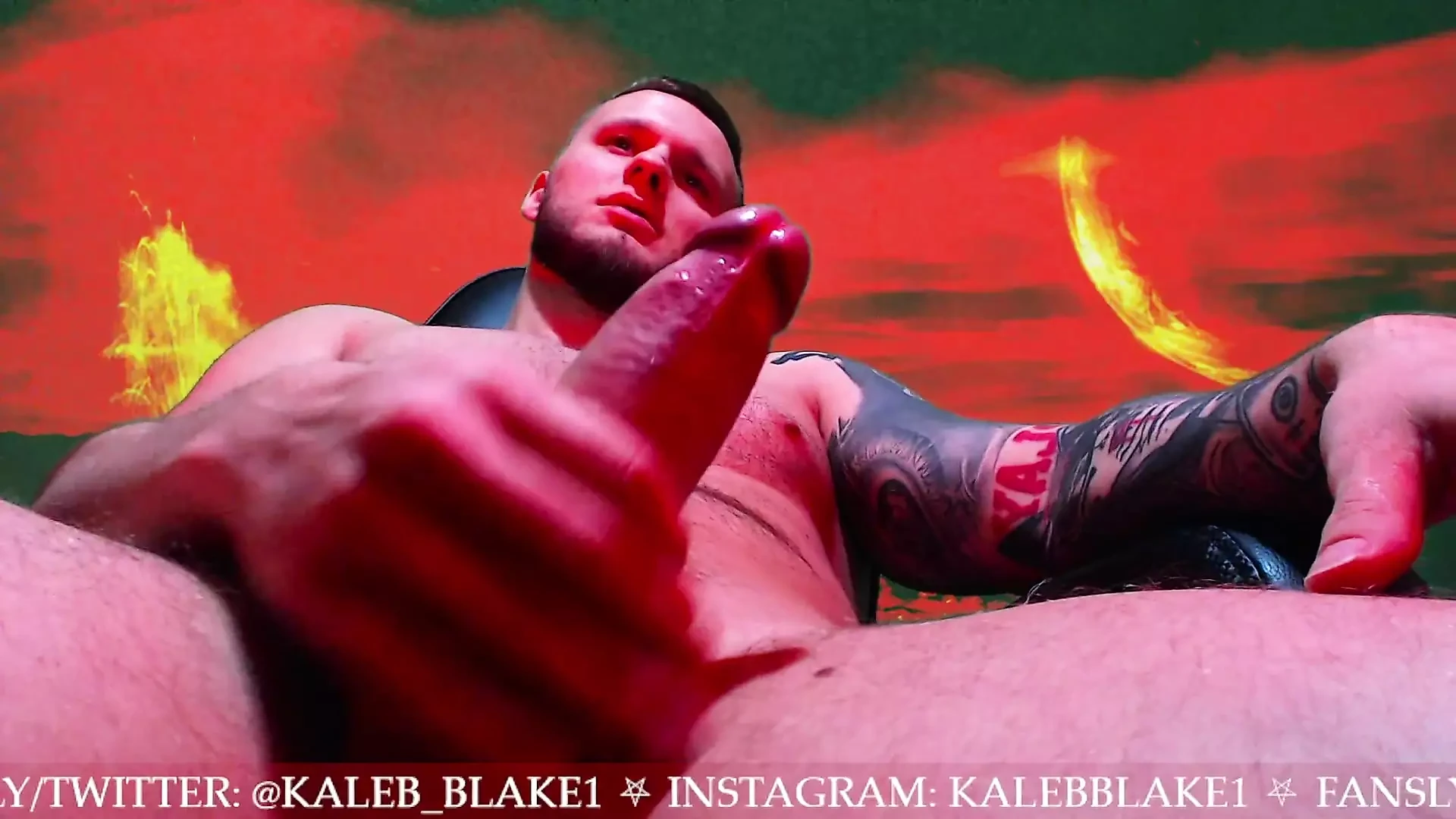 Kaleb Blake Jerking Off Gay Masturbation Masturbation Porn Feat