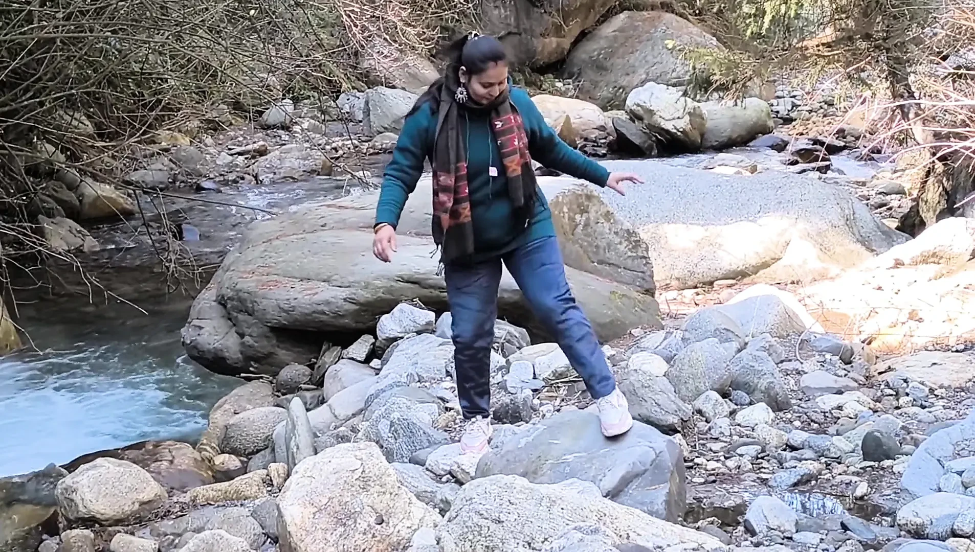 Fuck In Forest At Waterfall BBW BBW Porn Feat Puja By FapHouse XHamster