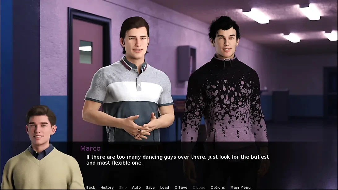 Freshmen Physical Education Gameplay Part Gay Group Sex Porn Feat