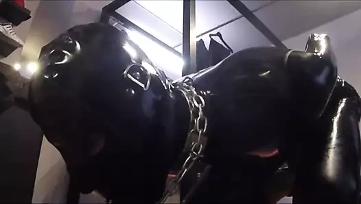 Latex Bondage Breath Control Gay Couple Porn XHamster