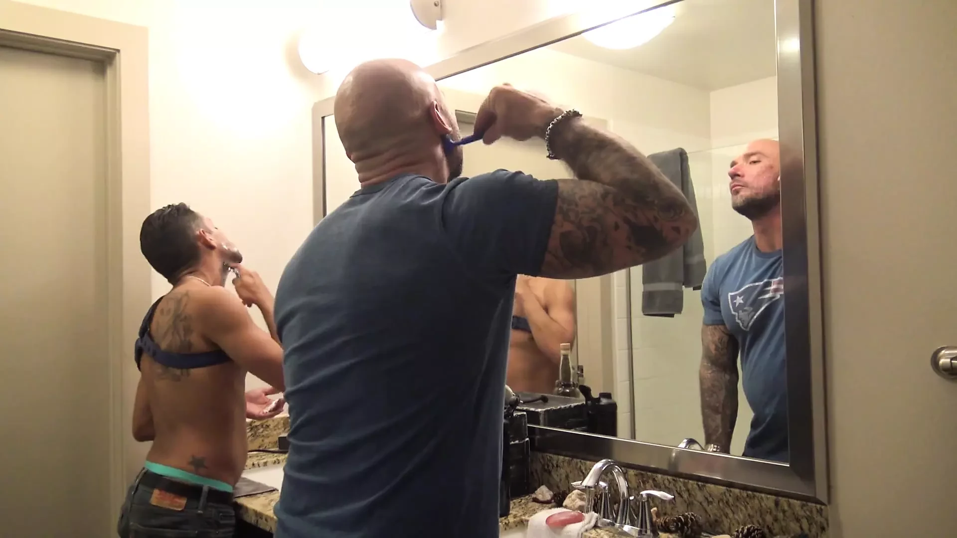 Getting Ready Turns Into A Marathon Bj American Gay Jock Porn By Faphouse Xhamster