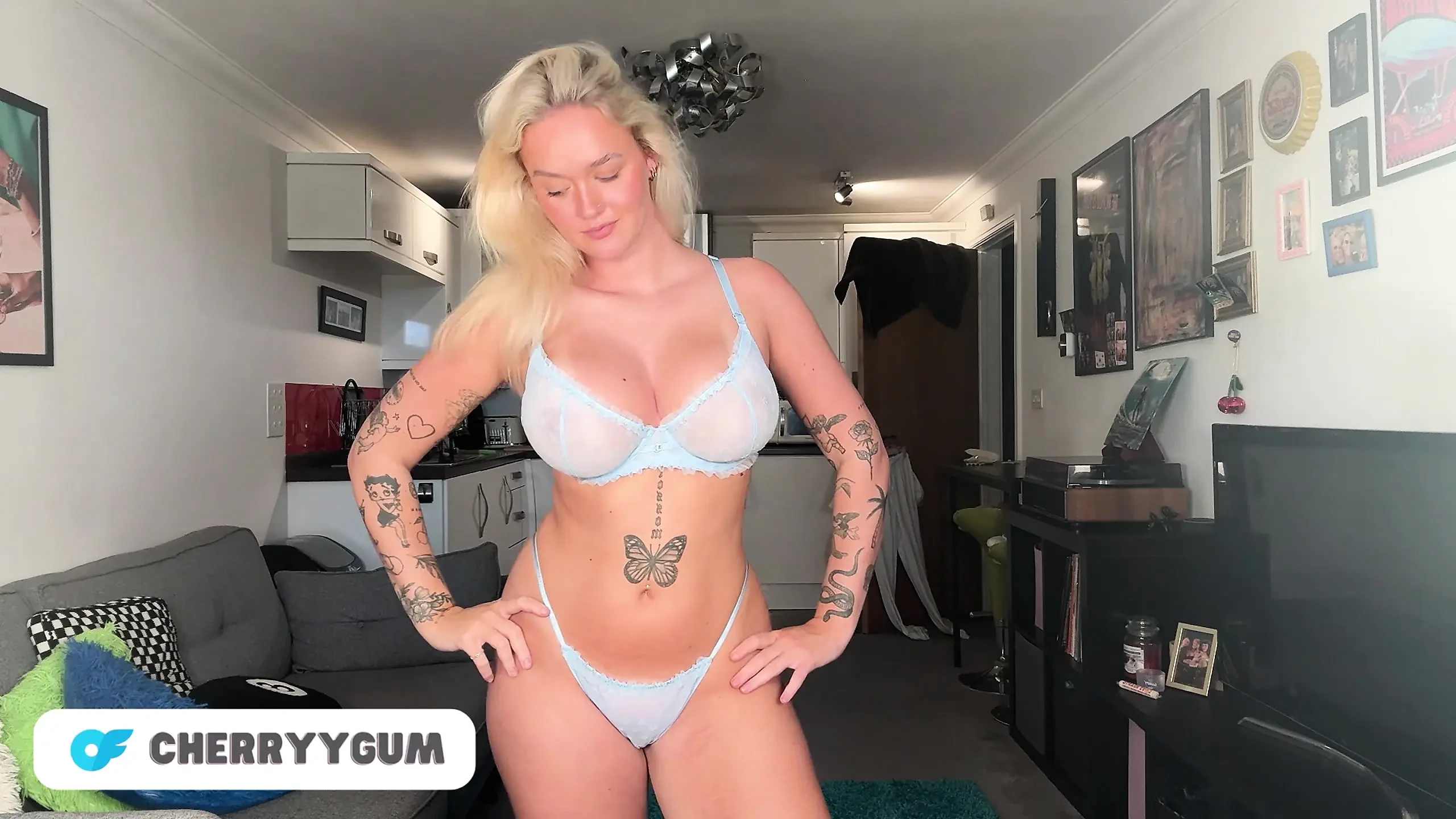 Micro Bikini Tryon Haul With British Teen Babe Porn Feat Cherrygumm