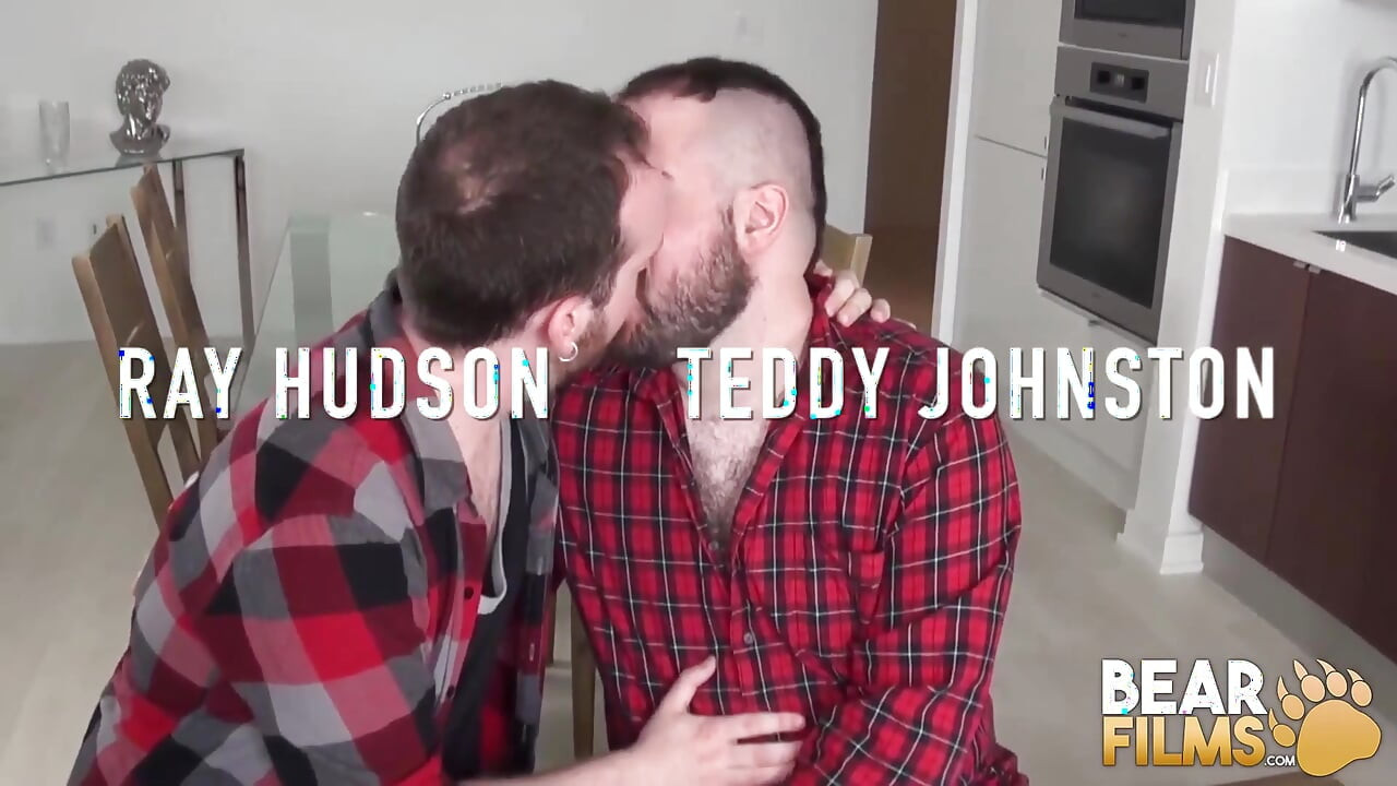 BEARFILMS bears Ray Hudson and Teddy Johnston bareback hard