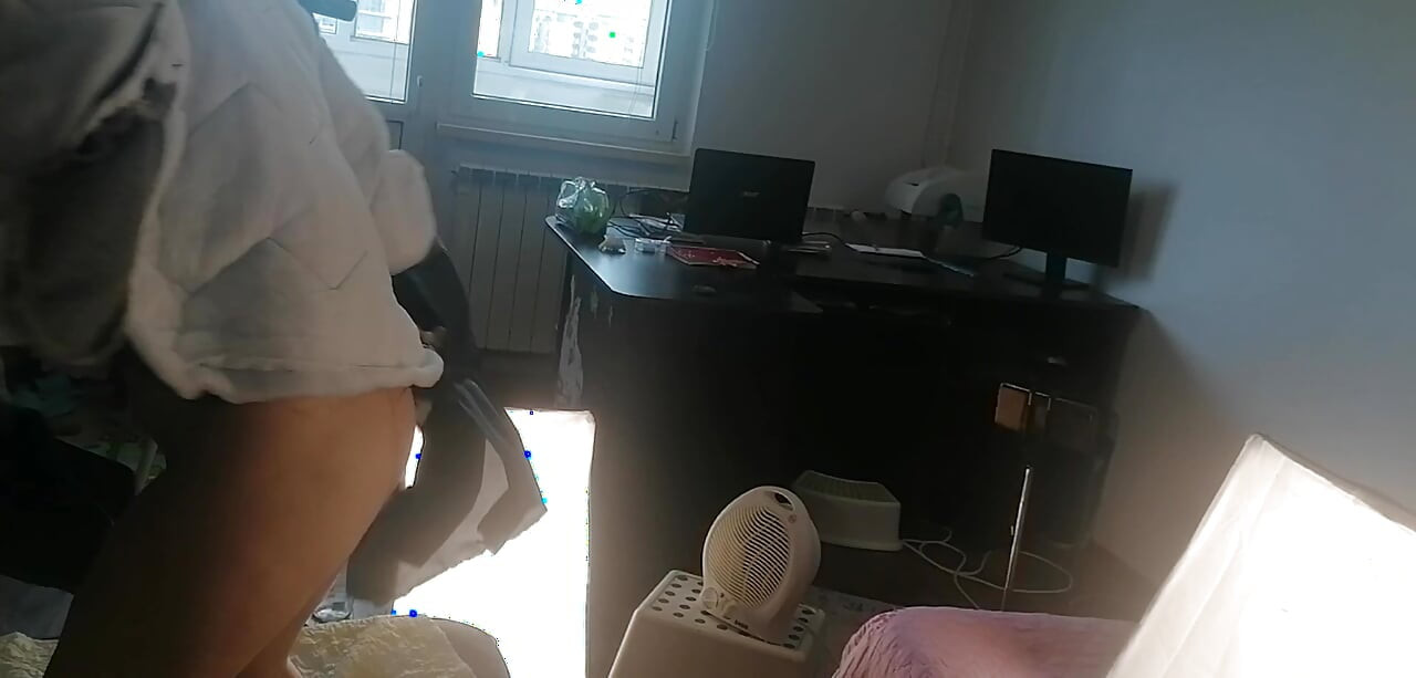 Sexy wife with hairy pussy dances naked. Wife hairy pussy, big tits, big ass. Amateur milf massages herself with a vibrator.