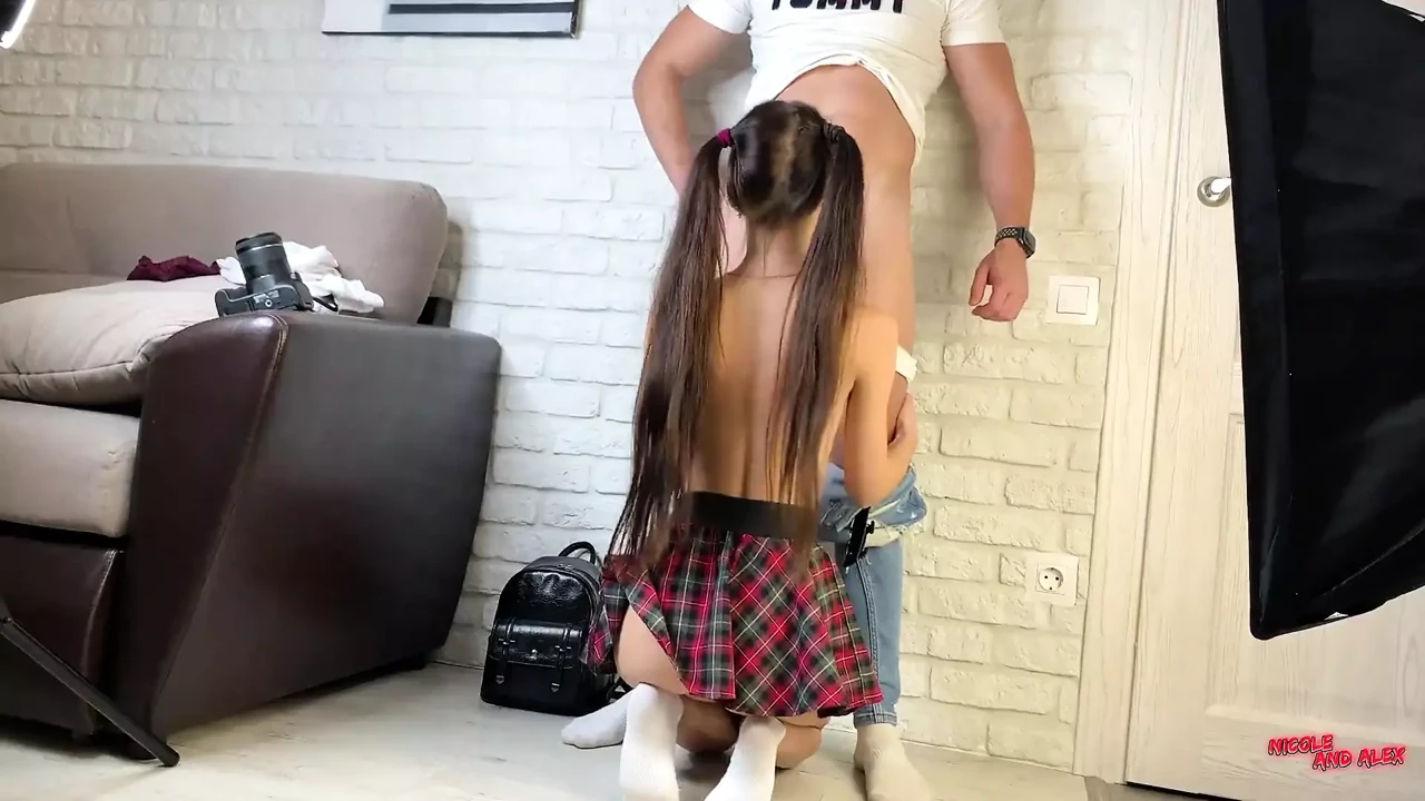 I Came to a Photo Shoot - Photographer Fucked Nicole and Alex