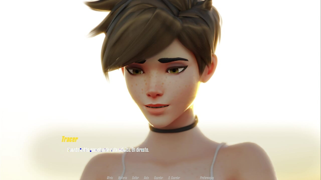 Overwatch xxx - fodendo a buceta do tracer de Overwatch - Tracer Route