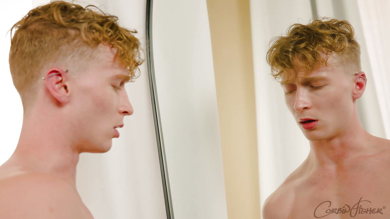 Corbin Fisher - Soccer stud Logan strips down and strokes off