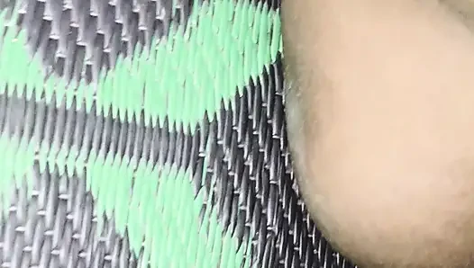 First time wild sex with girlfriend in bedroom