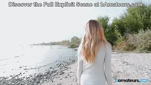 Kız arkadaşım onu baamteurs'ta plajda sikmemi istiyor