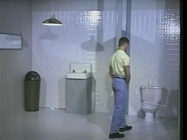 Young gay dude was not able to jack off in public