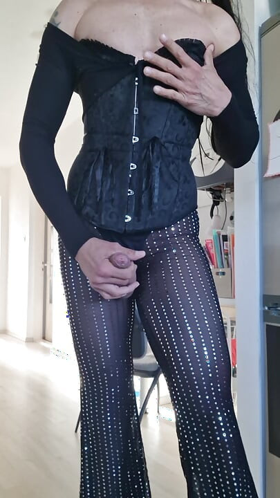 Sissy selbstliebende masturbation