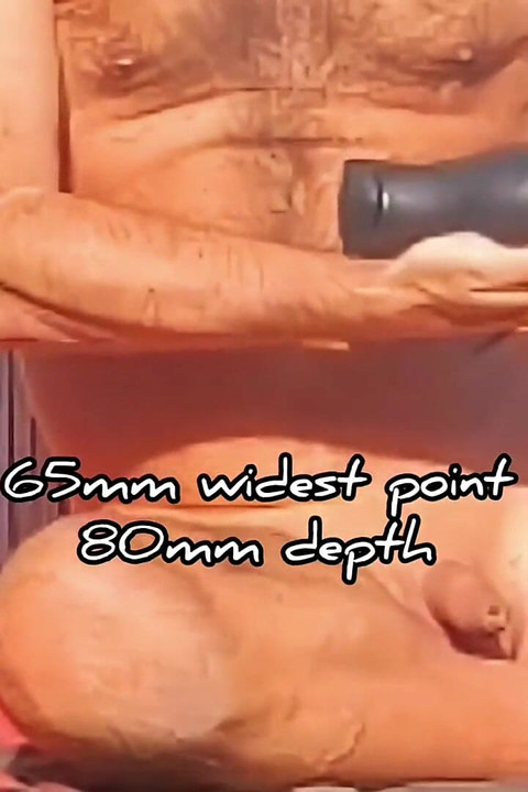 Large Buttplug, Fucking Myself in the Garden