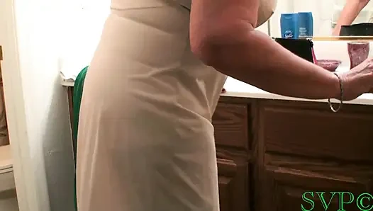 Grandma Catches Me Watching Her Puts on a Show