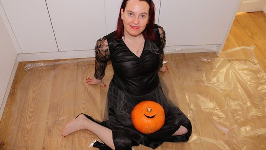 Robi się niechlujny na Halloween