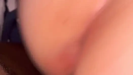 Önce boşalana kadar eğleniyor