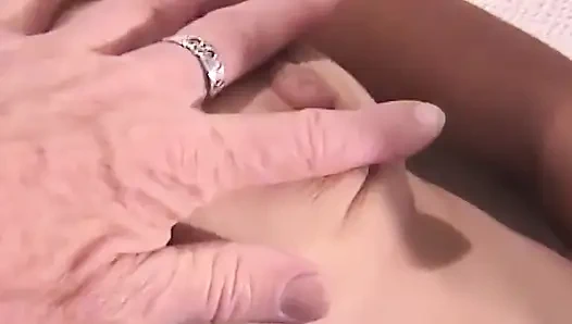 Beautiful Ebony Babe Plays with Several Toys