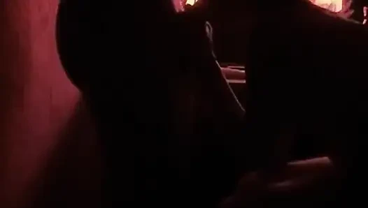 Intense Romanic Sex in Red Room Leads to Creampie