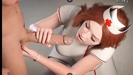 Symphony of the serpent nurse Cut scene Nurse fucking with the patient boy animation Couple fucking in hospital giving blowjob t