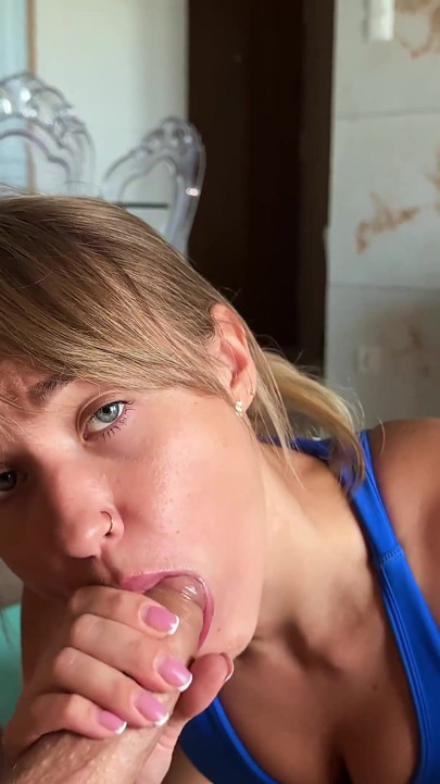 My Roommate Chose a Deep Blowjob Over Yoga