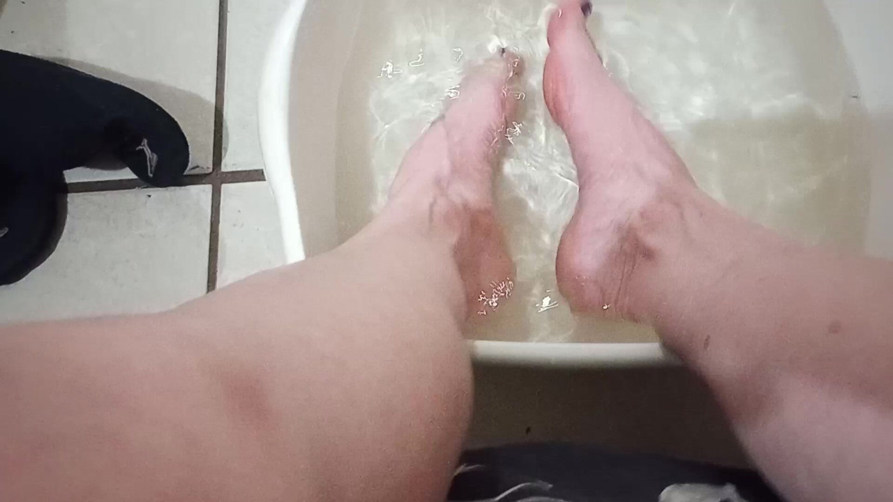 Resting my little feet