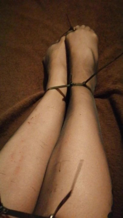 Tied up feet