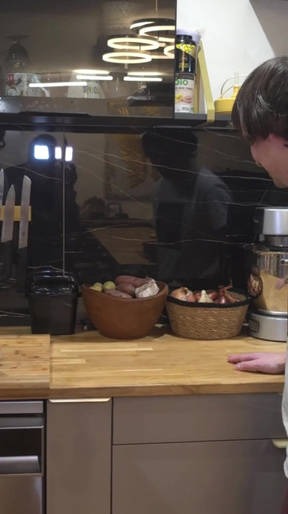 My Step-son Comes to Join Me in the Kitchen and Asks Me for a Pipe Plan