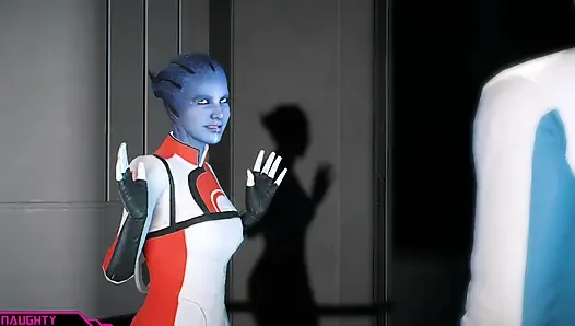 Mass Effect Andromeda Lexi, мод в секс-сцене