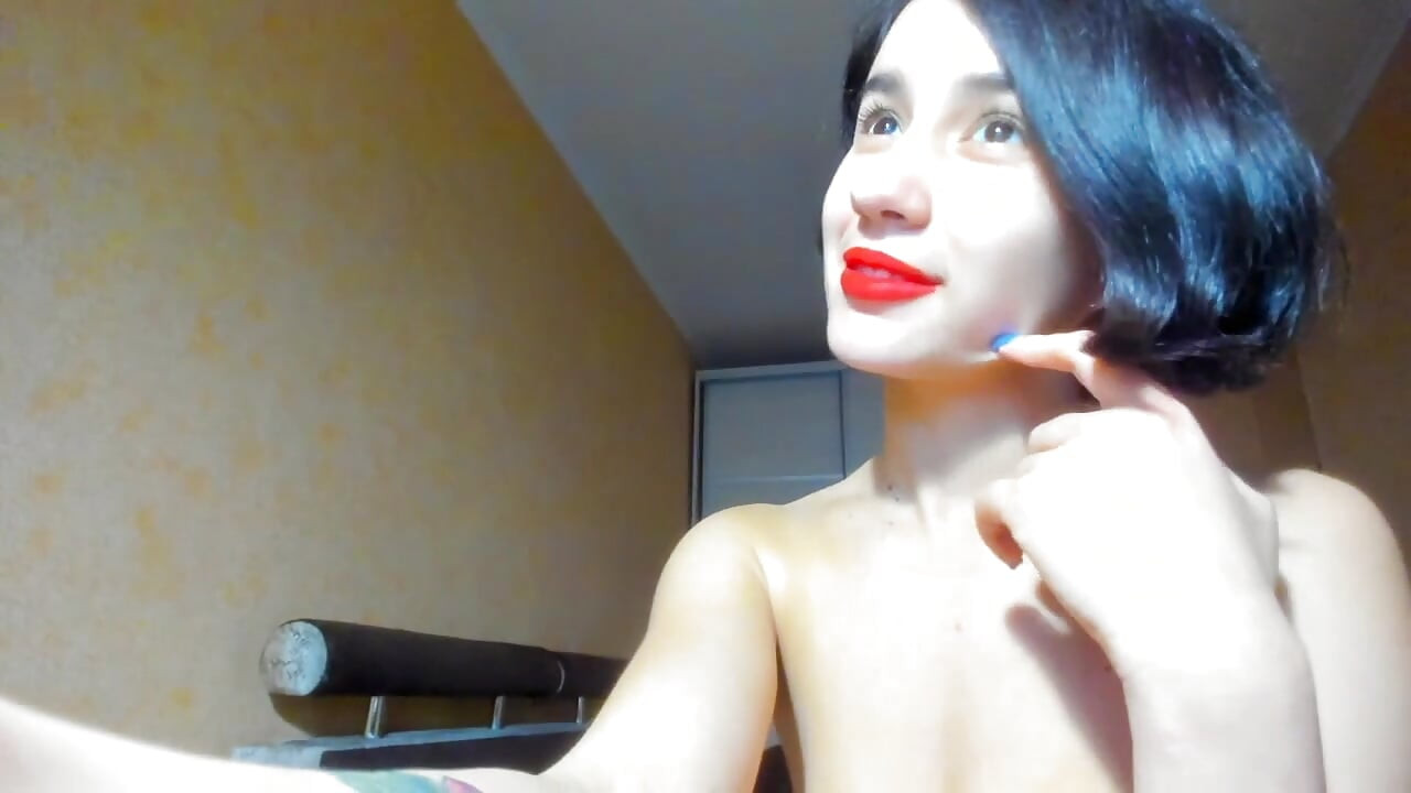 Sweet Brunette Myla_angel Performs Hot Long Tits Show! Tits Pinch, Press, Suck and More!