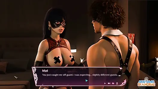 EP8: Quickie Massage - Sex Orgy, Temptation, and a Lead on Mei at Chantara's Mansion