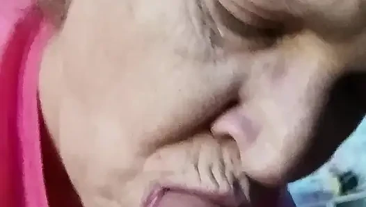 Watch Me Give This Dude A Blowjob! Hot MILF Giving A Blowjob!