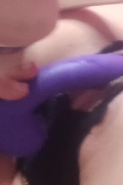 MILF Films Herself Masturbating