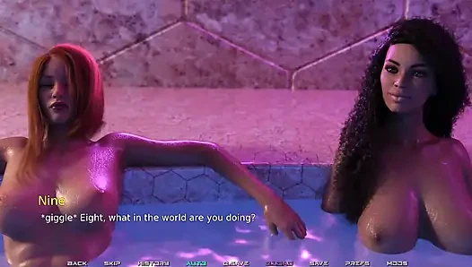 Lideri takip et #2 kızlar birbirlerine dokunuyor