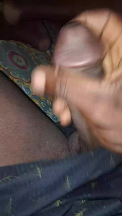 You love to see my cock and my cum follow me