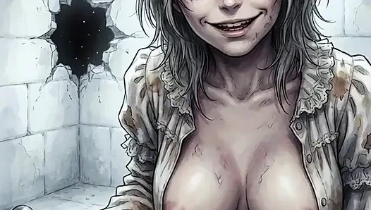 Tight Dirty Bald Ass 18 Year Old Emily Pussy From Re9 Being Sexually Creepy