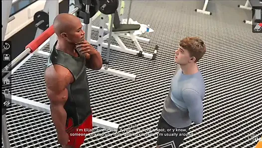 Be Submissive to the massive dick in the gym of men.