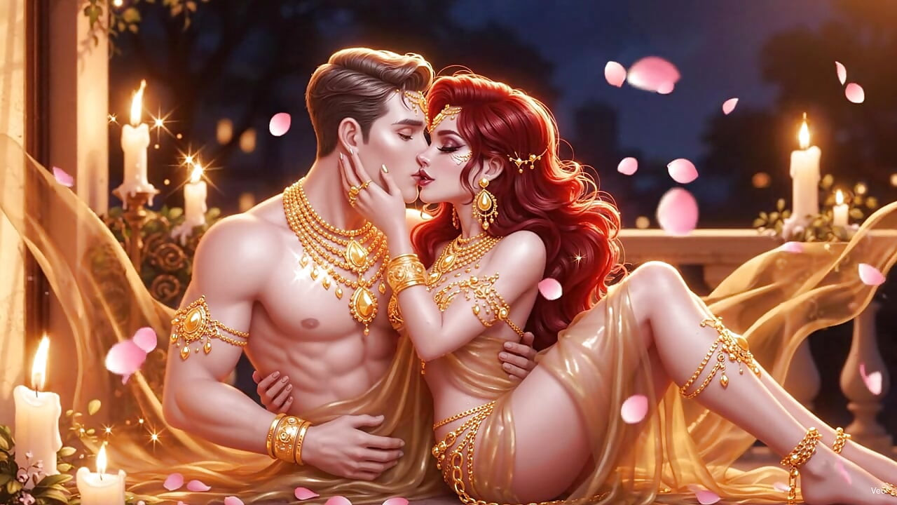 Desi Couple Ki Full Body Romance – Gold Jewelry Wali Bhabhi Aur Muscular Husband Ka Hot Bedroom Passion