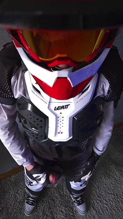 Cum on the Helmet While No One Was Looking.