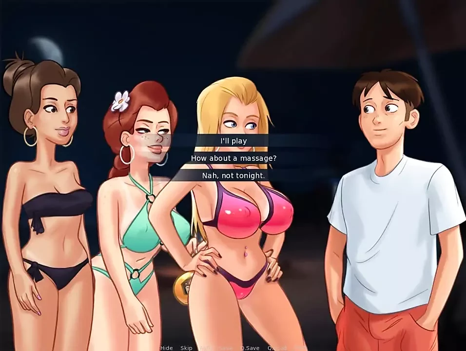 Letní sága sex párty, 3 dívky jeden čůrák - část 177