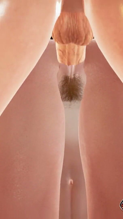 Hot Anime Girl Masami - Thighjob Fetish in Pantyhose for Big Dick, Wall Hole Doggystyle Sex, and Anal Missionary Hard Fuck | Clip 2