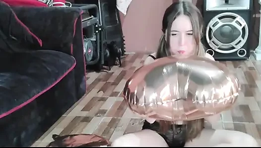 Knallende Ballons