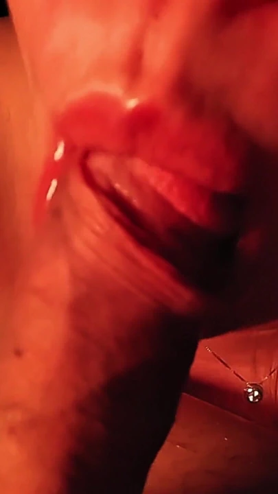 Asmr close-up blowjob oral creampie | Clip 1
