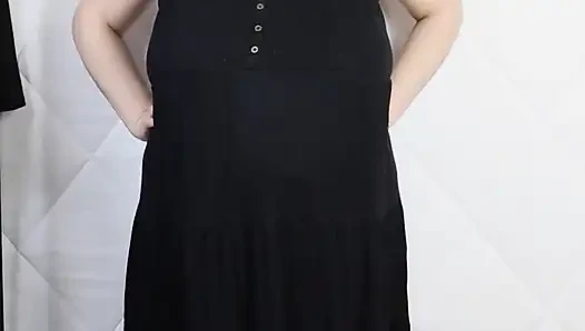 Long Dress try on