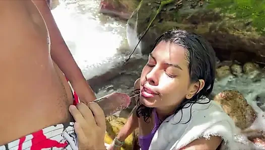 A hot Latina fucked non-stop!! Listen to their loud moans!