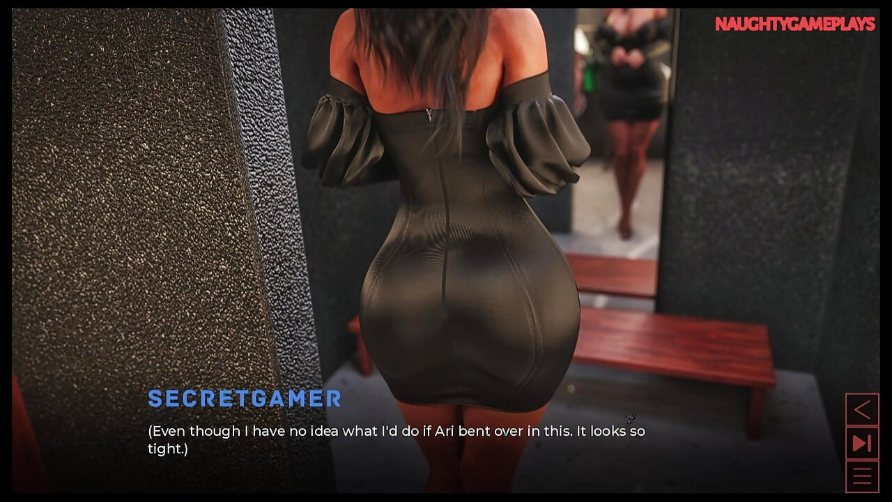 Lucky Pervert Helps Sexy MILF Stepmom in The Fitting Room - The Synthetic 07 By RedCarbon