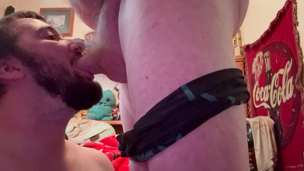 Grandpa cums