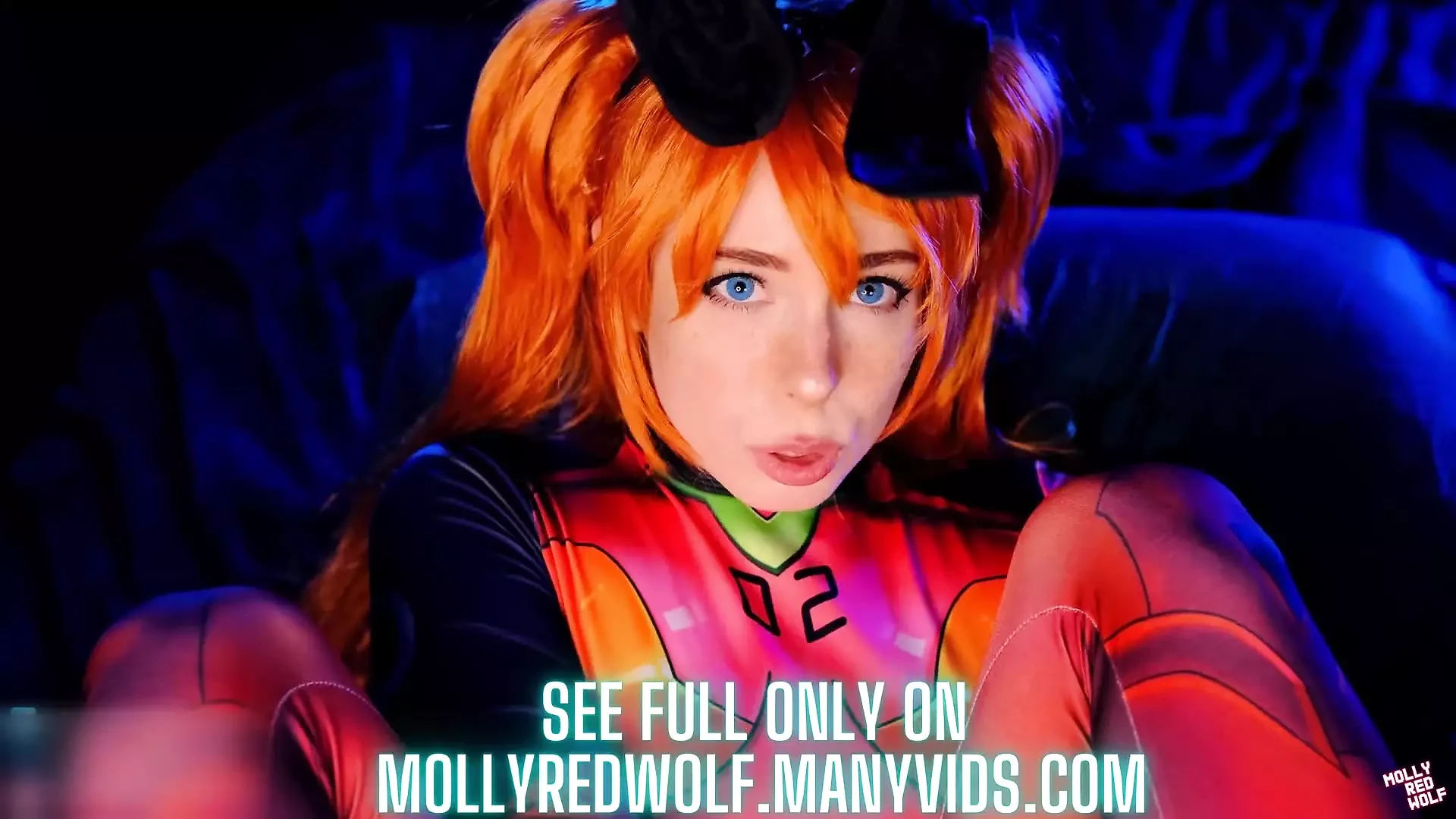 Sloppy Blowjob and Pussy Creampie. Evangelion Asuka Langley - Mollyredwolf