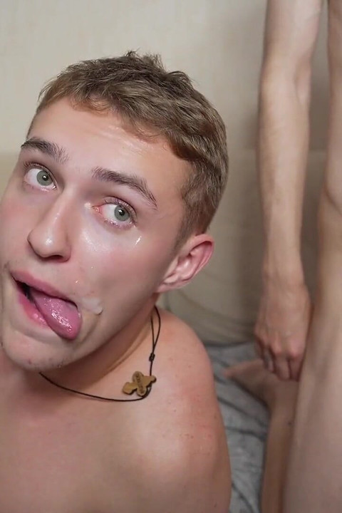 His Sweet Sperm Ended up on My Face
