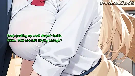 Girls from Saimin Seishidou are passing teacher's special exam (Sex JOI)