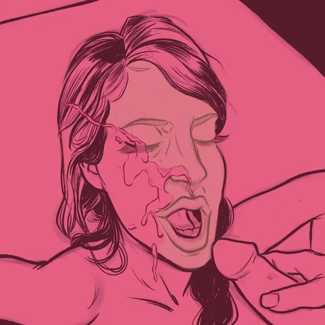 Making of Brunette Hot Cumshot