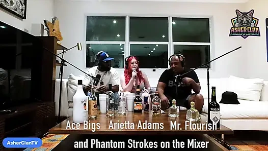 Arietta Adams ile yetişkin yıldızı podcast'i Mrflourish ve Ace Bigs ev sahipliği yapıyor